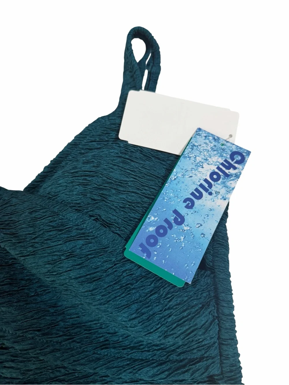 NWT Krinkle By Penbrooke Chlorine Resistant Cross Over One Piece Cosmo Swimsuit